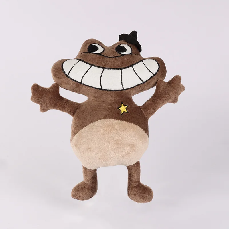 Плюшевая игрушка Sheriff Toadster 30 см, игровая кукла Garten of BanBan, высококачественные детские подарки на день рождения и праздники Изображение 4