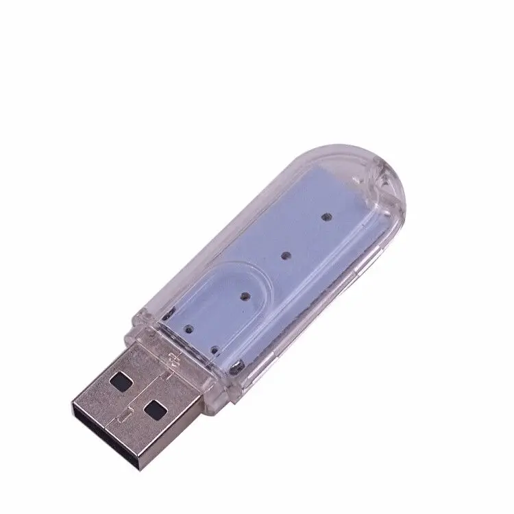 Светодиодный USB-ночник, портативная мини-компьютерная лампа для настольного ПК, ноутбук для чтения, USB-гаджеты, U-диск для ноутбука Изображение 1