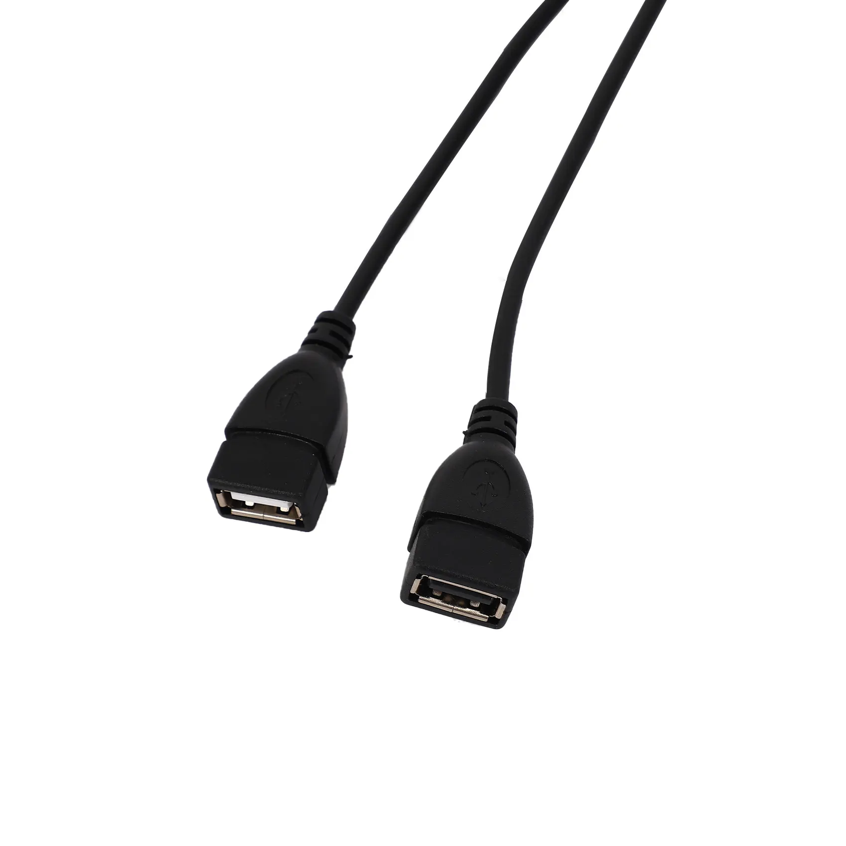 Кабель-адаптер USB 2.0A Male 2 Dual USB Female Y Splitter Verteiler Изображение 4