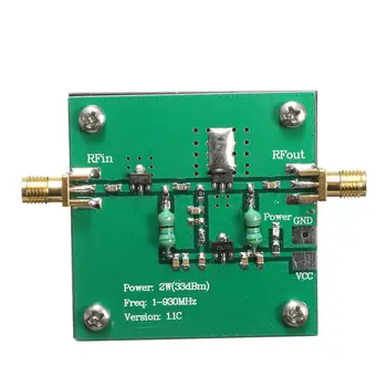 1 шт. модуль широкополосного усилителя мощности RF 1-930 МГц 2 Вт FM HF VHF
