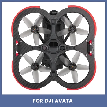 Защита пропеллера для Avata, защитная крышка, защитное кольцо из углеродного волокна для защиты от столкновений, аксессуары для дронов DJI Avata