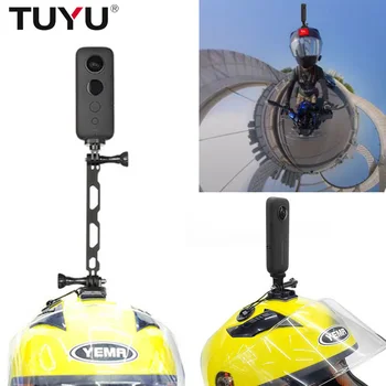 Кронштейн для Крепления Шлема к Мотоциклу TUYU для Экстремальных Видов Спорта Аксессуары Для Панорамной экшн-камеры Insta360 ONE X и ONE