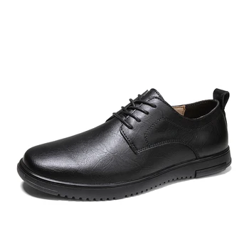 Мужская повседневная кожаная обувь Деловая мужская обувь Классические кроссовки Удобная брендовая официальная обувь для мужчин Мода 2022 Мужская обувь