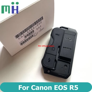 НОВЫЙ EOS R5, совместимый с HDMI, крышка микрофона, интерфейсная крышка USB, резиновая крышка, дверца CG2-6562 для Canon EOSR5, деталь