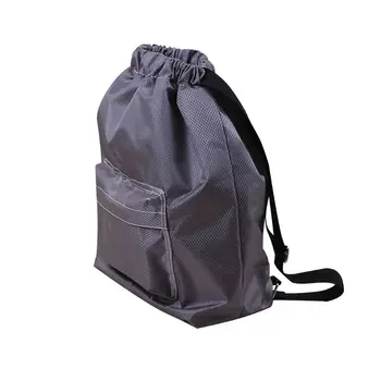 Рюкзак для плавания на шнурке, Пляжный спортивный рюкзак для сухой и влажной уборки, школьная сумка для путешествий