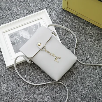 Сумка для мобильного телефона с оленем через плечо модная сумка-мессенджер однотонная корейская сумка Joker