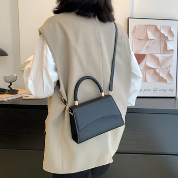 Сумка через плечо из искусственной кожи, модные дизайнерские сумки, сумки с верхней ручкой для женщин, повседневные сумки через плечо, роскошная сумка